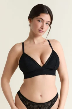 Soutien-gorge N.8 - Le triangle sans armatures en dentelle
