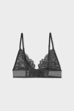 Soutien-gorge triangle en guipure