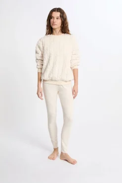 Sudadera con efecto polar