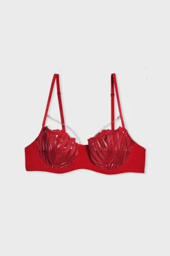 Sujetador Nº 9 - Balconnet con detalles de joyería