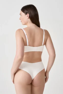 Sujetador bandeau aros suaves tirantes desmontables