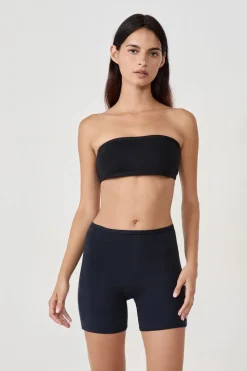 Sujetador bandeau con aros de algodón orgánico elástico