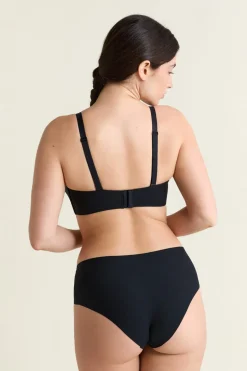 Sujetador bandeau, copas C-E, tirantes desmontables