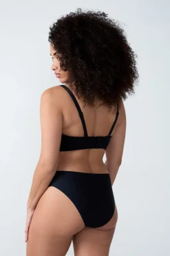 Sujetador bandeau, copas C-E, tirantes desmontables