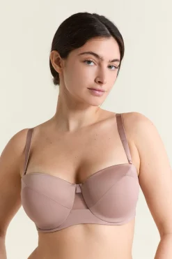 Sujetador bandeau de copa fina