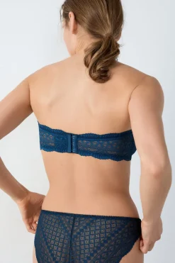 Sujetador bandeau de encaje