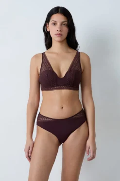 Sujetador bandeau foulard