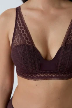 Sujetador bandeau foulard