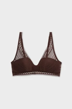 Sujetador bandeau foulard