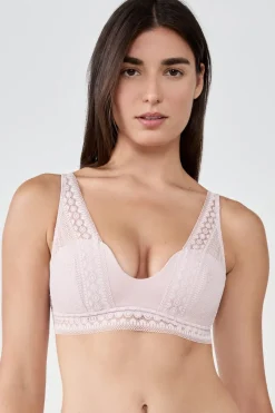 Sujetador bandeau foulard