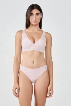 Sujetador bandeau foulard