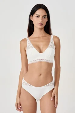 Sujetador bandeau foulard