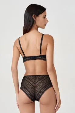 Sujetador bandeau foulard