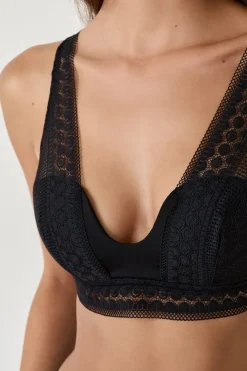 Sujetador bandeau foulard