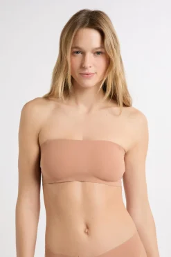 Sujetador bandeu de microfibra con tirantes removibles