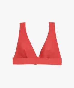 Sujetador bikini triángulo satinado