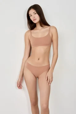 Sujetador de microfibra