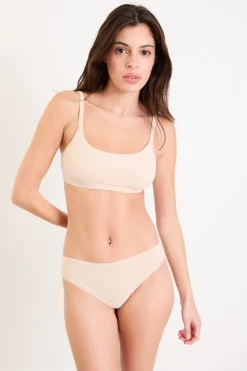 Sujetador de microfibra