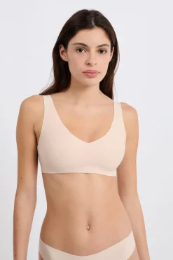 Sujetador de microfibra