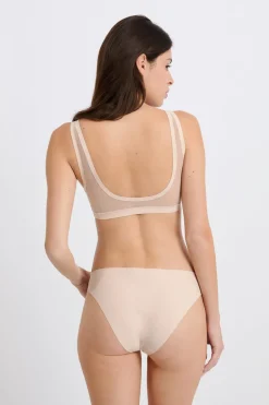 Sujetador de microfibra