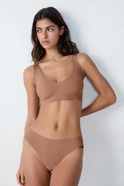 Sujetador de microfibra