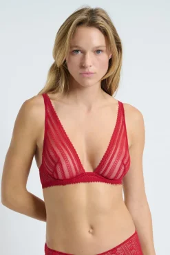 Sujetador N.7 - Balconette con lazo de encaje