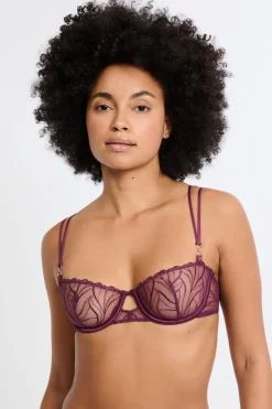 Sujetador N.9 - Balconnet con bordado floral