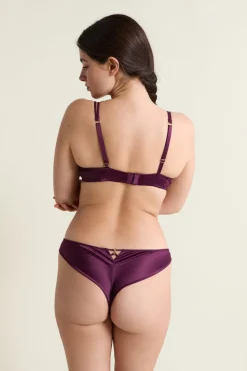 Sujetador N.9 - Balconnet con bordado floral