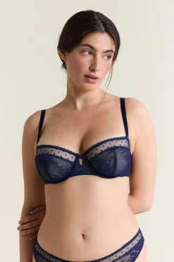 Sujetador N.9 - Balconnet con bordado