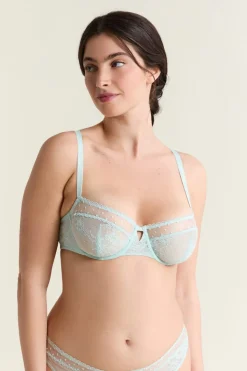 Sujetador N.9 - Balconnet con bordado