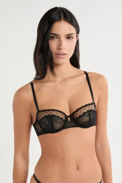 Sujetador N.9 - Balconnet con bordado