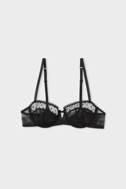 Sujetador N.9 - Balconnet con bordado