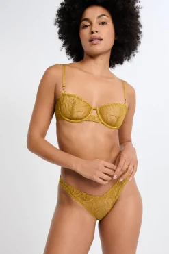 Sujetador N.9 - Balconnet con bordado floral