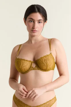 Sujetador N.9 - Balconnet con bordado floral