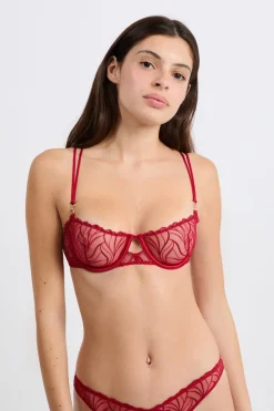 Sujetador N.9 - Balconnet de bordado