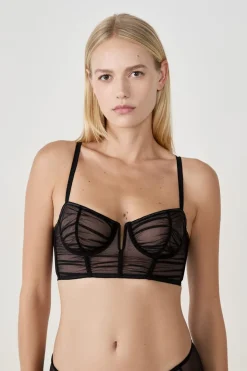 Sujetador N.9 - Balconnet de tul