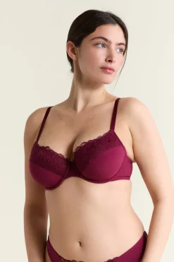 Sujetador N.4 - Copas finas de encaje