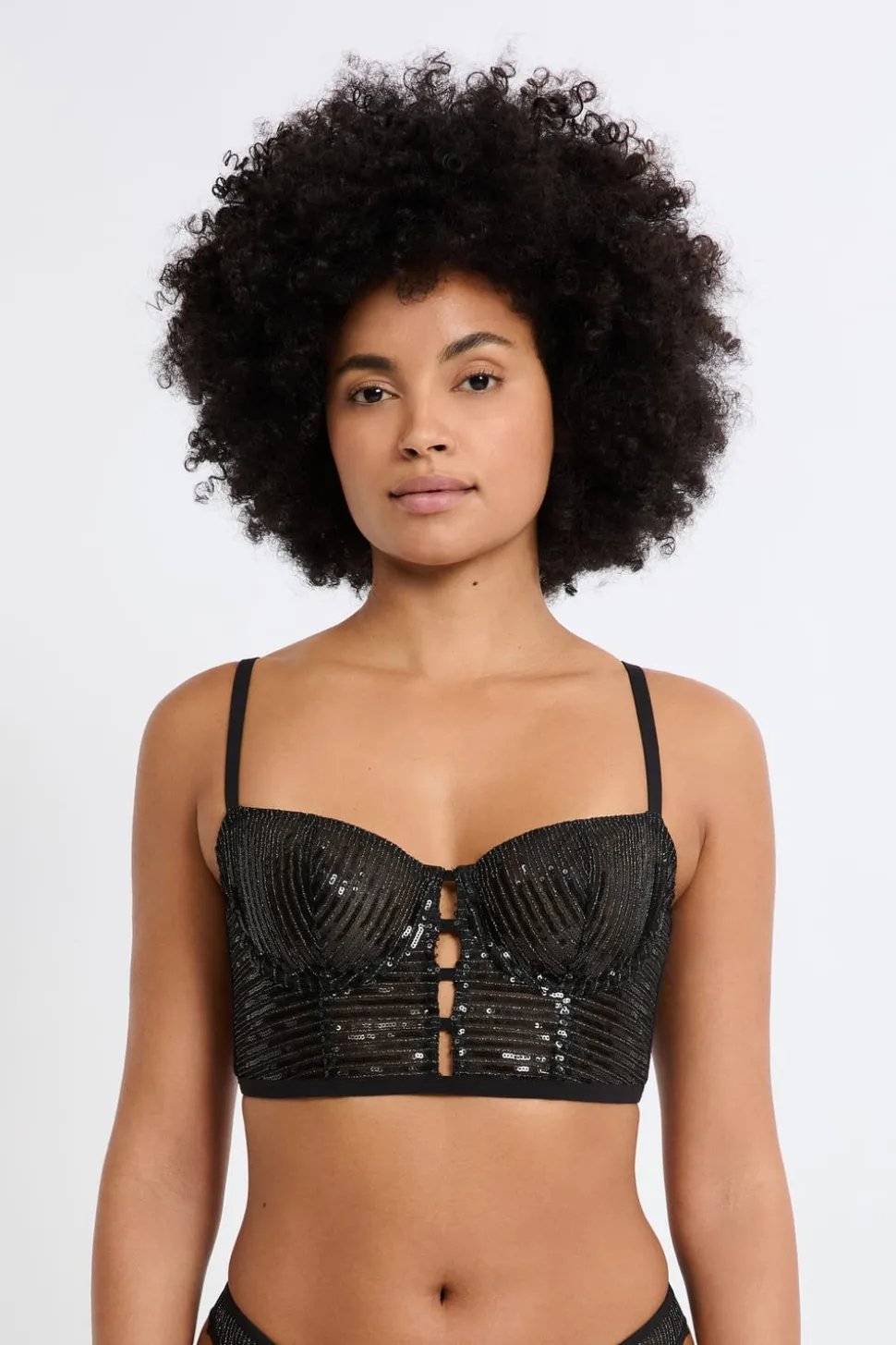 Sujetador N.9 - Corpiño con lentejuelas