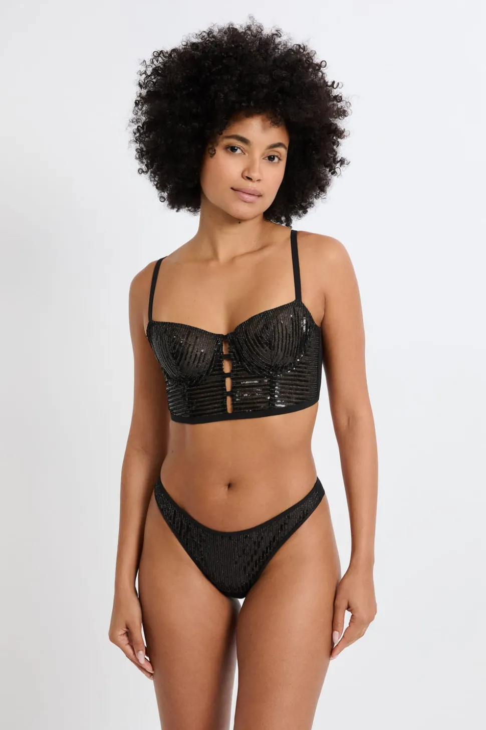 Sujetador N.9 - Corpiño con lentejuelas