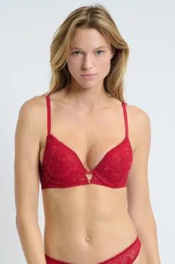 Sujetador N.2 - Push-up escotado de encaje