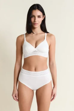 Sujetador N.8 - Triángulo sin aros premamá, clips de lactancia