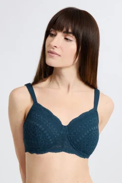 Sujetador post-mastectomía copa fina sin aros