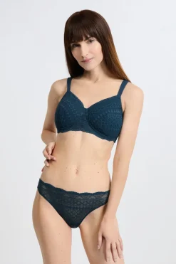 Sujetador post-mastectomía copa fina sin aros