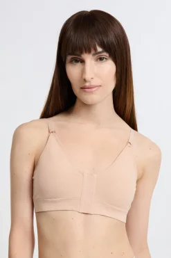 Sujetador post-mastectomía de algodón
