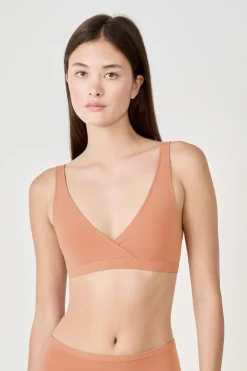 Sujetador reversible de algodón orgánico elástico