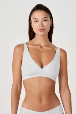 Sujetador reversible de algodón orgánico elástico