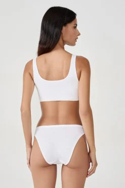 Sujetador reversible de algodón orgánico elástico