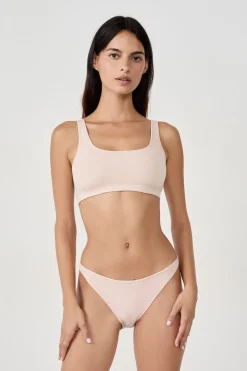 Sujetador reversible de algodón orgánico elástico