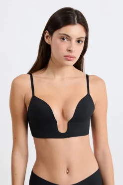 Sujetador sin aros de copa fina para escote bajo