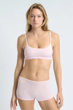 Sujetador sin aros de microfibra